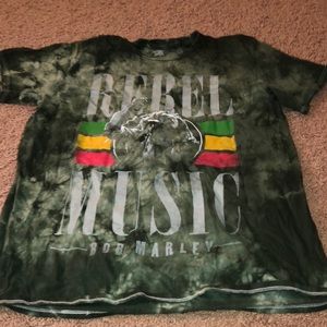 Bob Marley “Rebel Music” t shirt